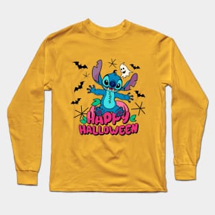 Halloween Stitch Long Sleeve T-Shirt